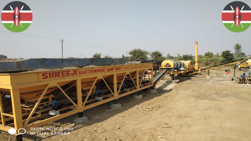 Asphalt Batch Mix Plant in Kenya