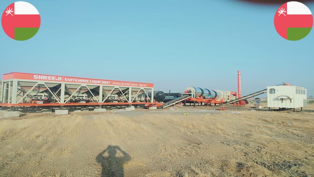 Asphalt Batch Mix Plant in Oman