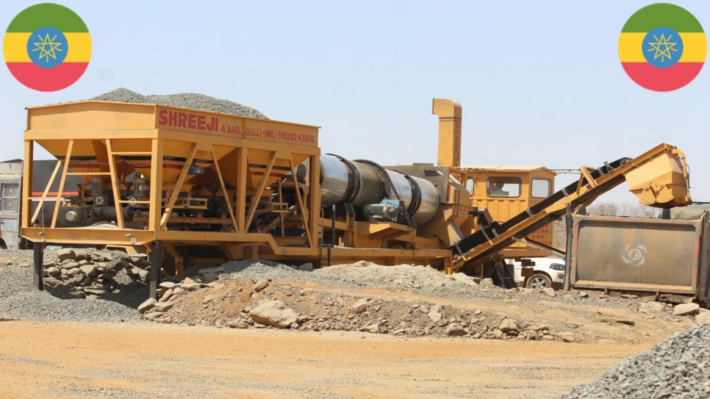 Asphalt Batch Mix Plant in Ethiopia