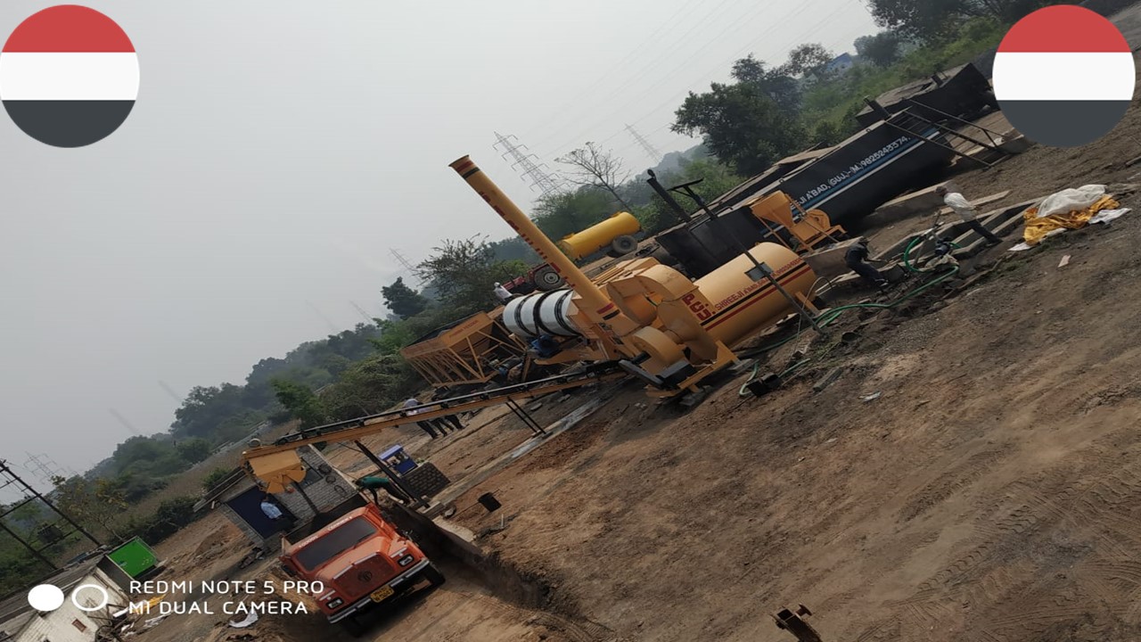 Asphalt Mixing Plant in Yemen