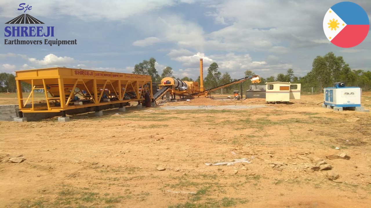 Asphalt Batch Mixing Plant in Philippines