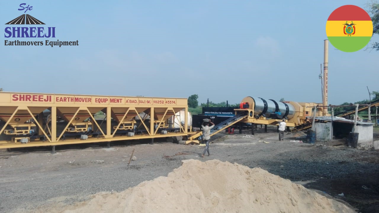 Asphalt Batch Mixing Plant Manufacturer in Bolivia