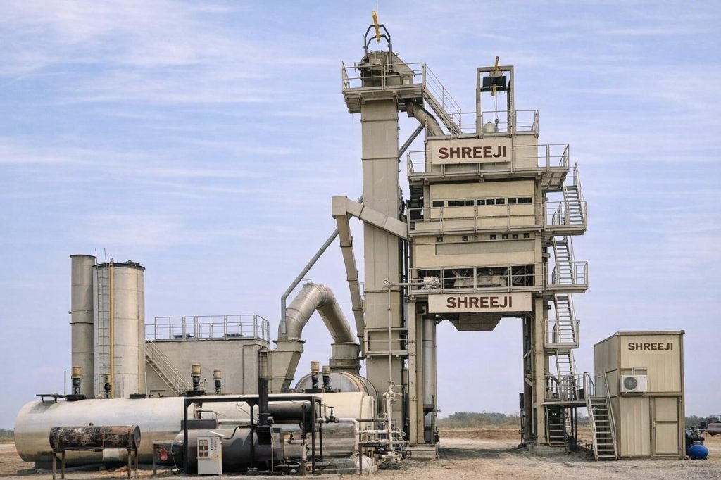 BATCH TYPE ASPHALT HOT MIX PLANT