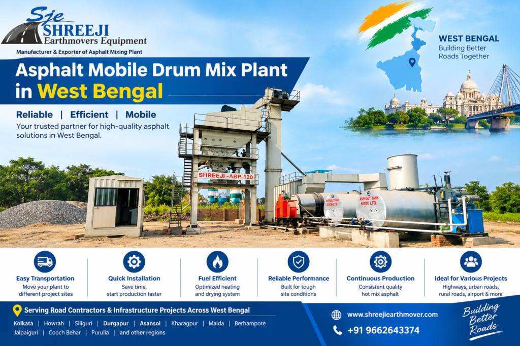 Asphalt Batch Mix Plant in West Bengal