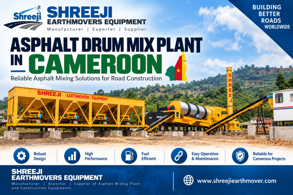 Asphalt Drum Mixing Plant in Cameroon