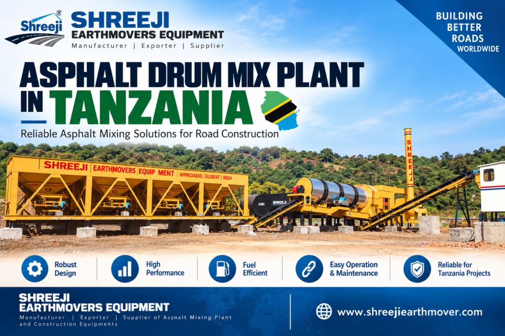 Asphalt Drum Mixing Plant in Tanzania
